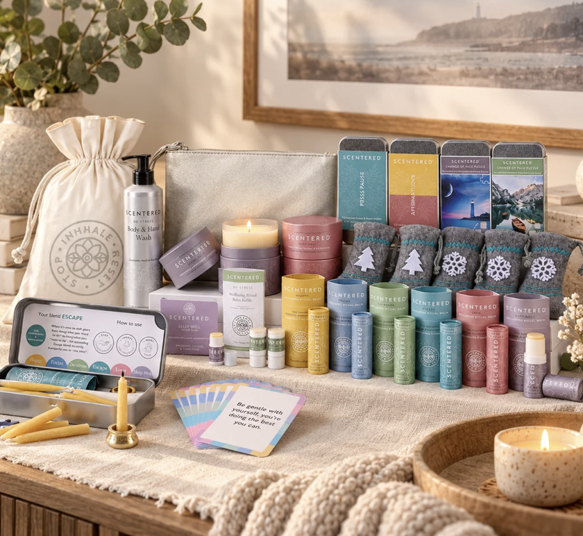 Scentered wellbeing booster box